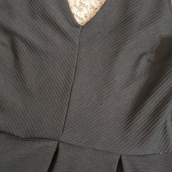 H&M LITTLE BLACK DRESS FIT N FLARE SZ M - Picture 2 of 6